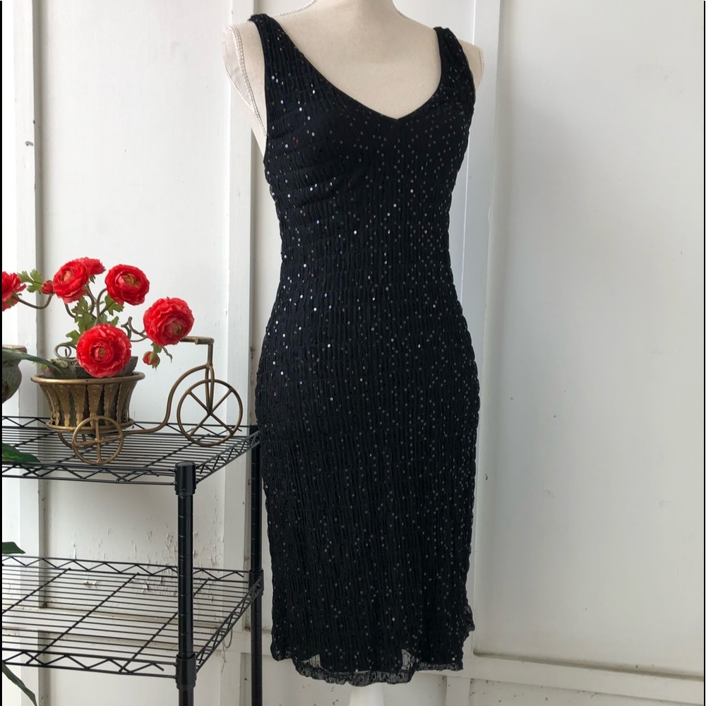 Ralph Lauren Black Cocktail Dress Size 4